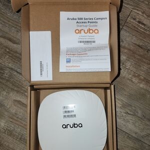 Aruba 500 High Performance Wireless  Wifi 6 Access Point